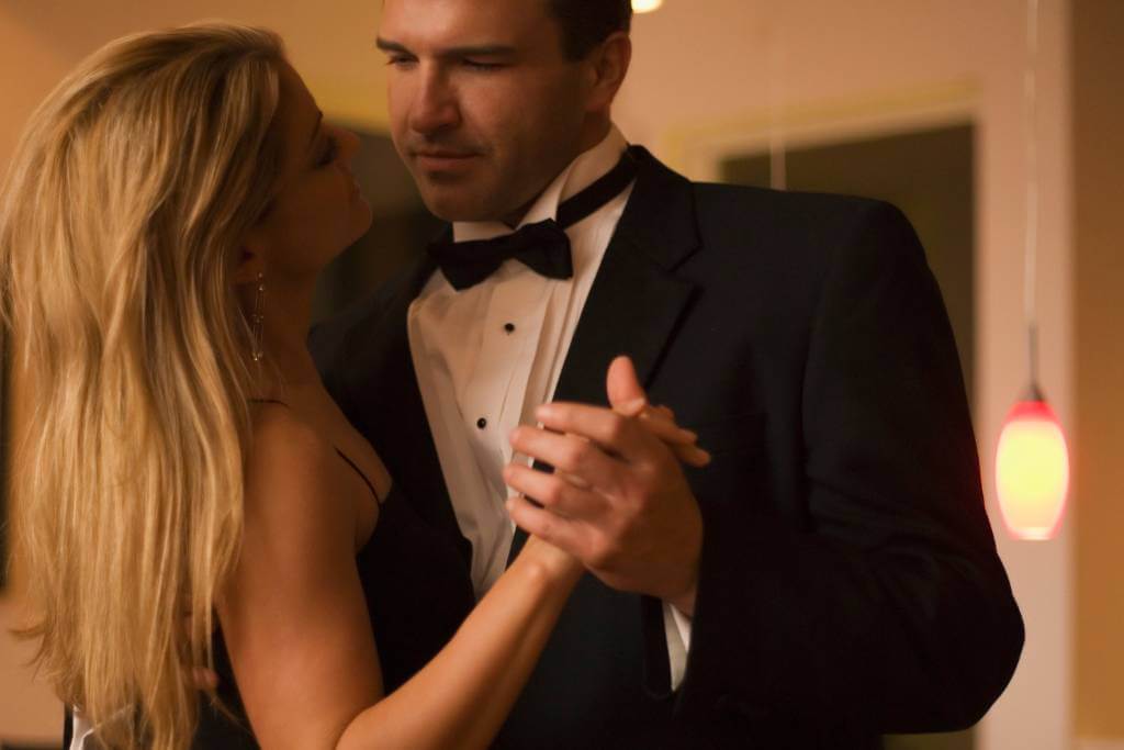 slow dance proposal moment