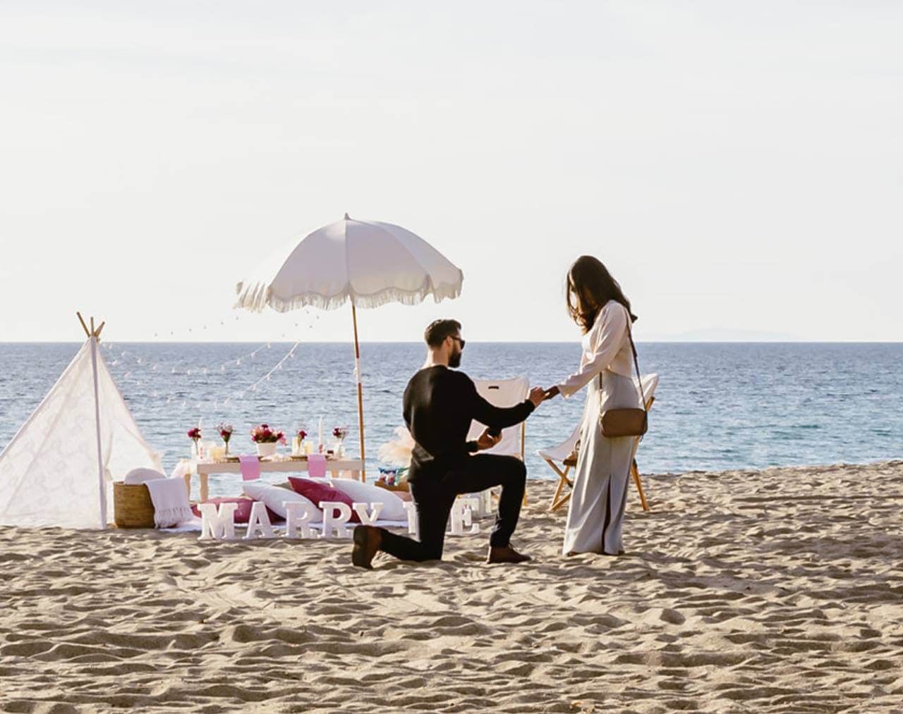 beach picnic proposal