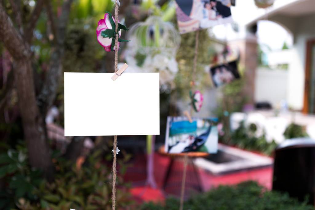 decorated proposal spot