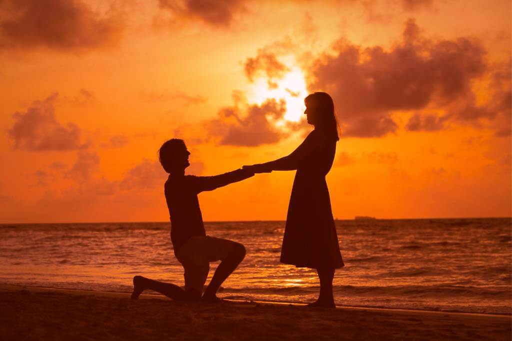 sunset beach proposal