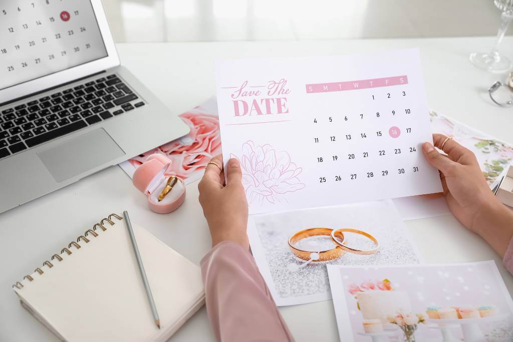 wedding planning calendar
