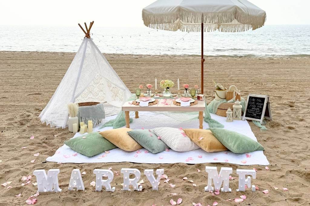 beach proposal when to propose
