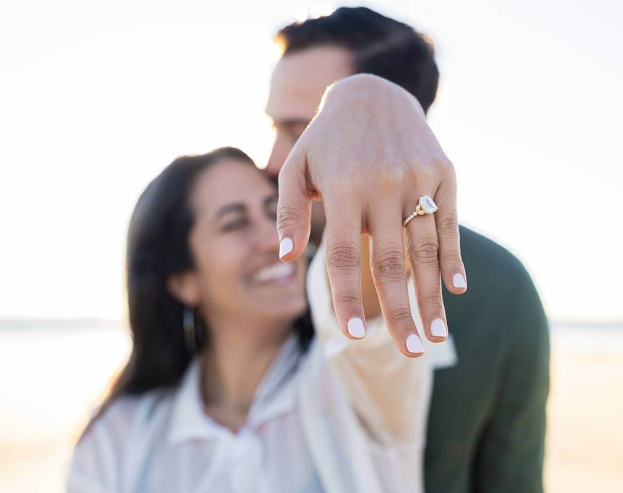 new engagement ring after proposal