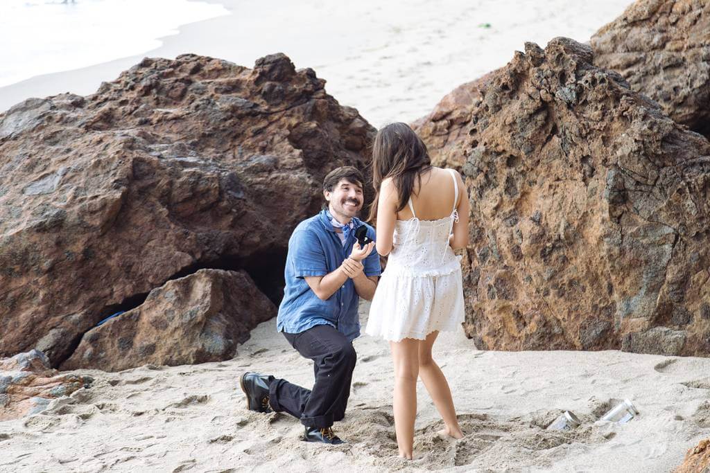 valentine's day engagement cove